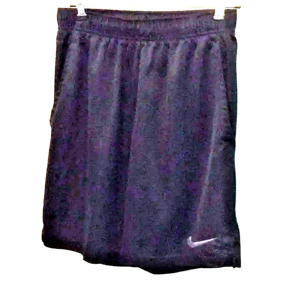 2 Pair of NIKE BOYS ATHLETIC SHORTS BLACK Sz SMALL